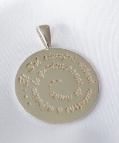 Medallón Frase: "El Sol...