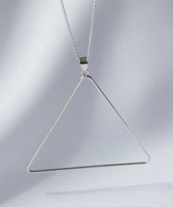 Dije Triángulo Contorno