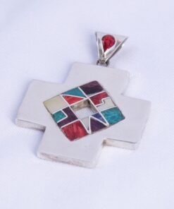 Dije Cruz del Equilibrio Centro Rombo