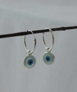 Argollas Cubanas con Dije Ojito