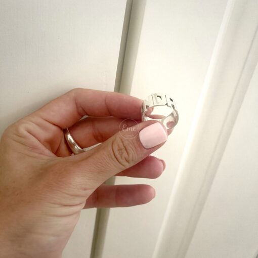 Anillo Cinta Nombre Calado - Imagen 2