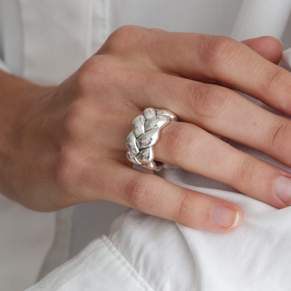 Anillo Trenzado