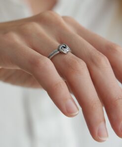 Anillo Nudo Micro Pavé