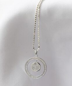 Dije Círculos Micro Pavé