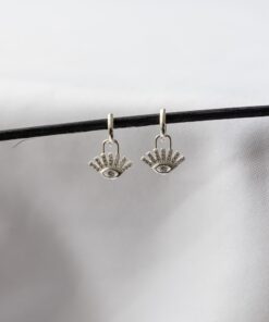 Argollas Ojito Micro Pavé