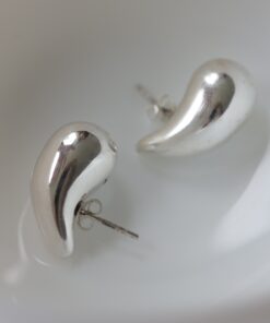 Aros Gota Silver Medium