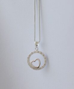 Dije Amor Micro Pavé