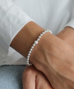 Pulsera de Cuentas y Pavé