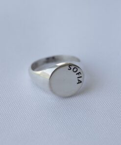 Anillo Sello con Grabado