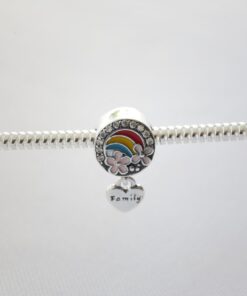 Charm Arcoíris y Corazón Family