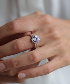 Conjunto de Anillos Sol y Luna