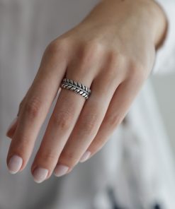 Anillo Hojitas Laure