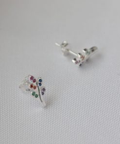 Aros Hojitas Multicolor