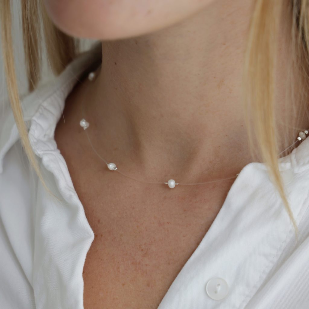 Gargantilla Tanza con Perlas de Rio 0.4