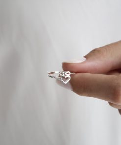 Anillo Corazón Infinito