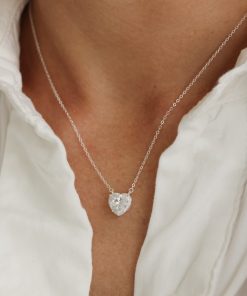 Gargantilla Corazón Cubic