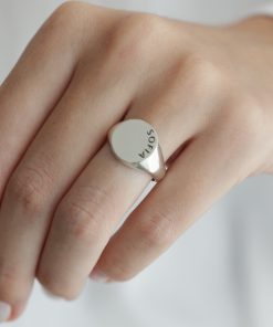 Anillo Sello con Grabado Sofia